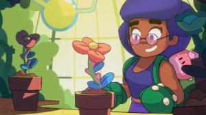 Rosa the Plant powered puncher
